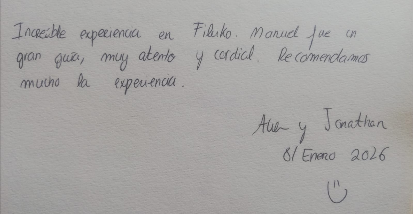 Testimonio Alez & Jonathan